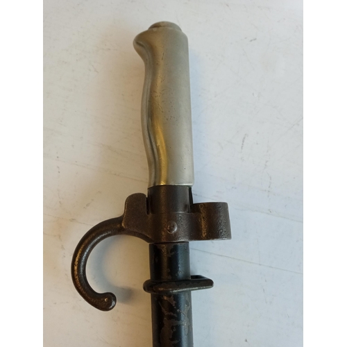 69 - French Bayonet with Sheath, In Lovely Condition