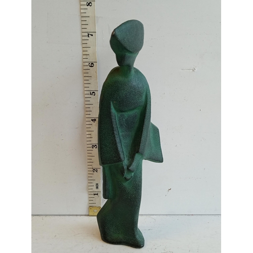 73 - Japanese Bronze Abstract Figure