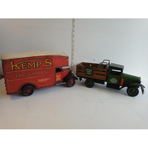 82 - 2 Tin Plate Toys