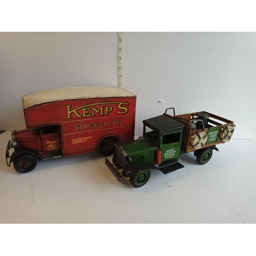 82 - 2 Tin Plate Toys