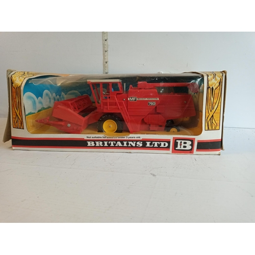 88 - Vintage Britain's Combined Harvester in Original Box