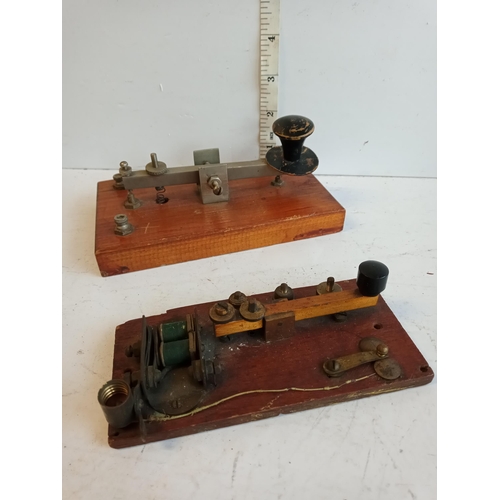 90 - 2 WW1 Morse Code Units