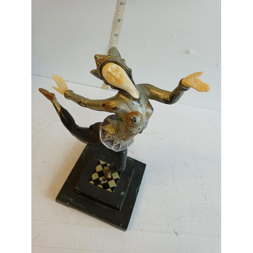 95 - Cold Painted Bronze Figurine