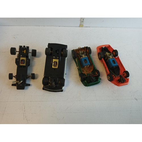 97 - 4 Vintage Scalextric Cars