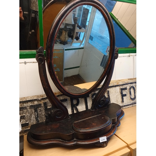 269 - Antique Cheval Mirror, Collection Only