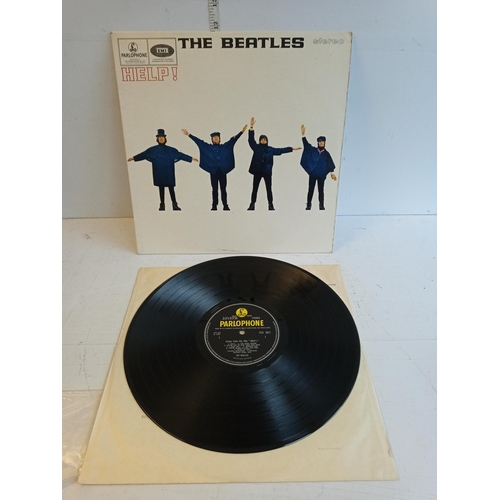 105 - The Beatles Help Lp, In Lovely Condition