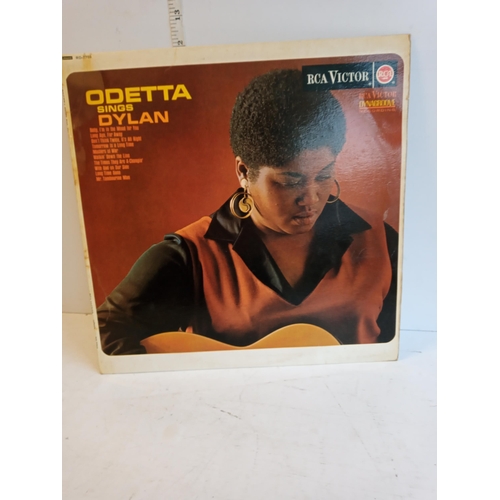 109 - Odetta Sings Dillan Lp, In Lovely Condition