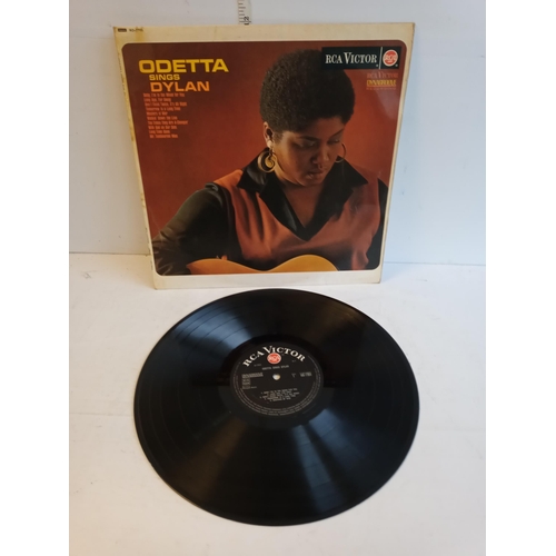 109 - Odetta Sings Dillan Lp, In Lovely Condition