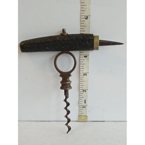 12 - Antique Cork Screw