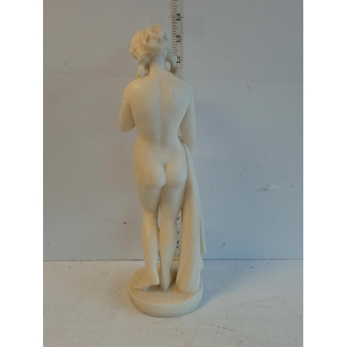 250 - Lovely Alabaster Lady  Figurine