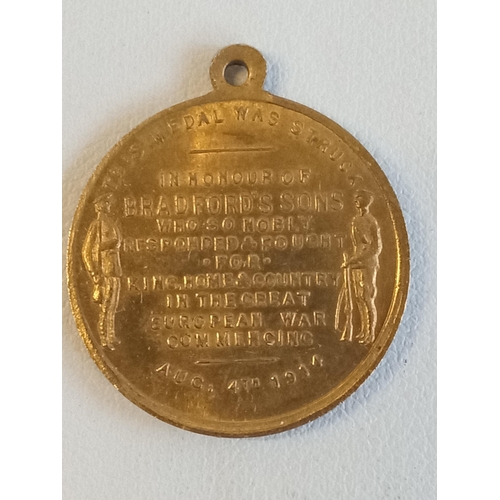 3 - Bradford Pals Medal