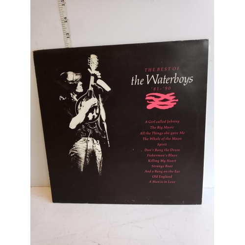 87 - The Best of the Waterboys LP, In Lovely Condition