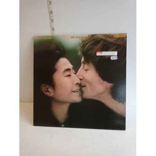 91 - John Lennon & Yoko Ono, Milk & Honey Lp, In Lovely Condition