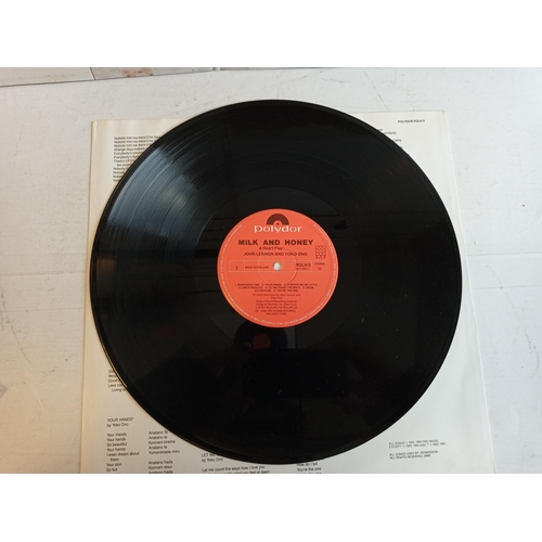 91 - John Lennon & Yoko Ono, Milk & Honey Lp, In Lovely Condition