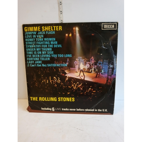 95 - The Rolling Stones, Gimme Shelter LP, In Lovely Condition