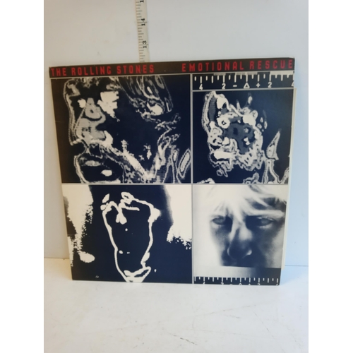 96 - The Rolling Stones Emotional Rescue Lp, In Lovely Condition