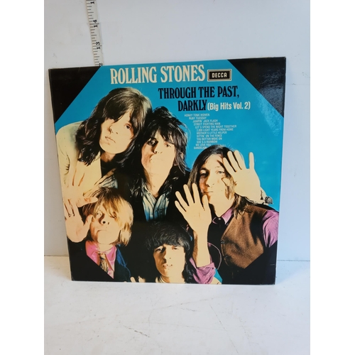 98 - The Rolling Stones, Through the Past Darkly Lp, In Lovely Condition