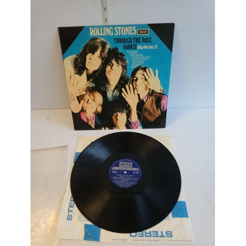 98 - The Rolling Stones, Through the Past Darkly Lp, In Lovely Condition