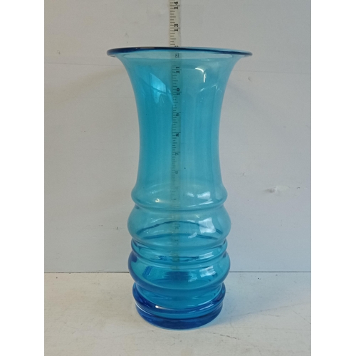 123 - Signed Dartinton Crystal Vase