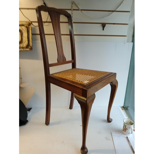 150 - Antique Rush Seat Chair, Collection Only