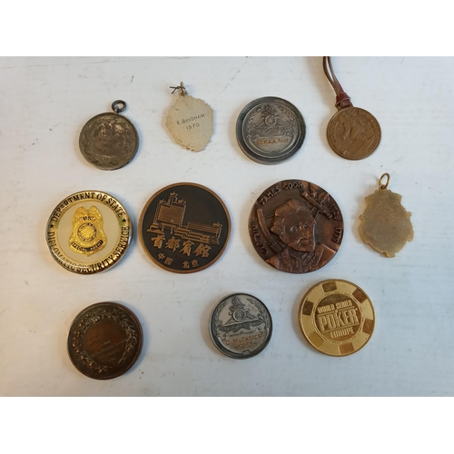 154 - Selection of Coins & Medals