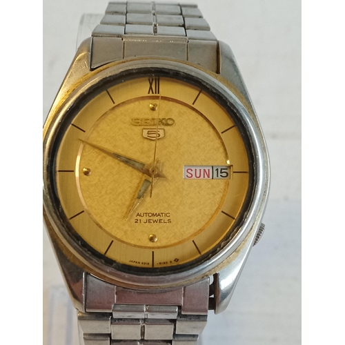 216 - Seiko Gents Automatic Wrist Watch in Working Order