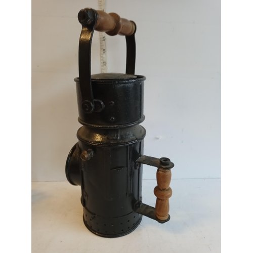 245 - Antique Bulls Eye Railway Lamp