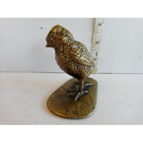 28 - Antique Bronze Bird with Foundry Numbers