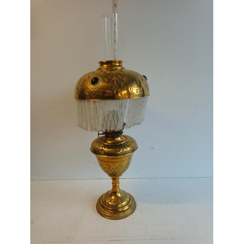 284 - Very Ornate Oil Lamp