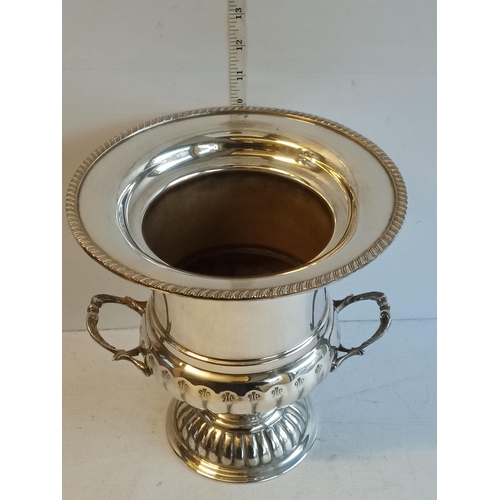 291 - Very Nice Quality Silver Plate Champaign Bucket