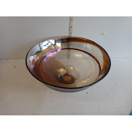 40 - Murano Glass Iridescent Bowl