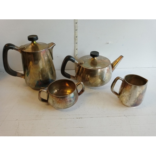 50 - 4 Piece Walker & Hall Tea Set