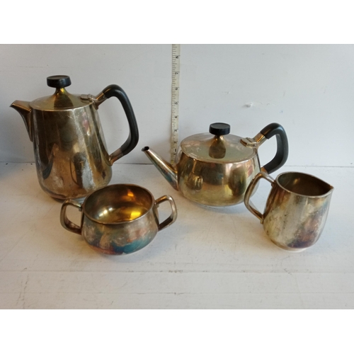 50 - 4 Piece Walker & Hall Tea Set