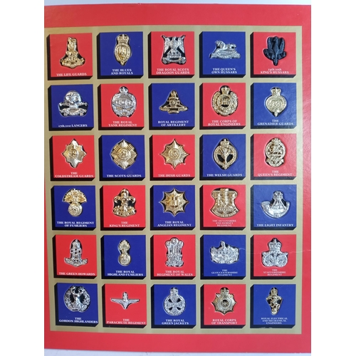 51 - The Great British Regiments Badges in Presentation Folder