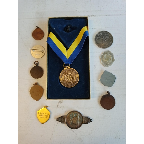 77 - Selection of Assorted Medals & Fobs