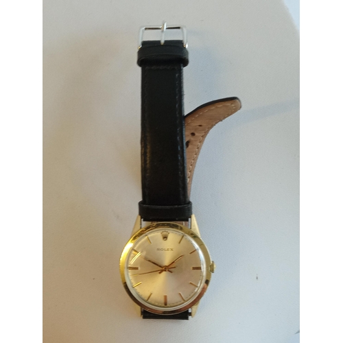 81 - 1970's Rolex presentation Watch 14ct Gold Filled Men's Automatic Wrist Watch, In lovely Condition, S... 