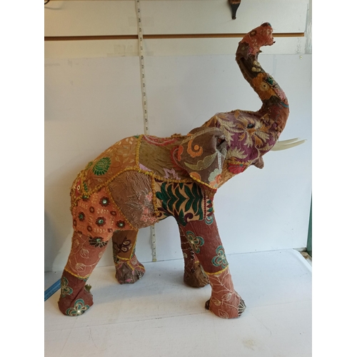 29 - Large Cloth Elephant, Collection Only