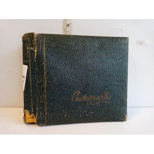 22 - Early 1950's Rugby Autograph Book