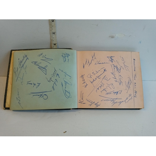 22 - Early 1950's Rugby Autograph Book