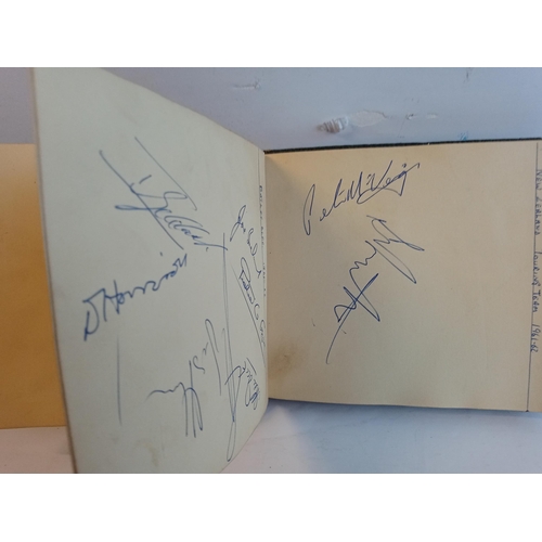 22 - Early 1950's Rugby Autograph Book