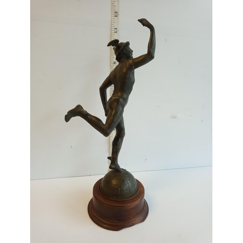 3 - Spelter Statue