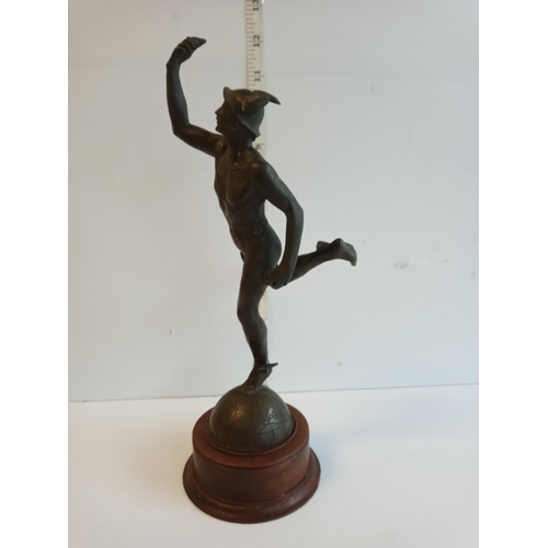 3 - Spelter Statue