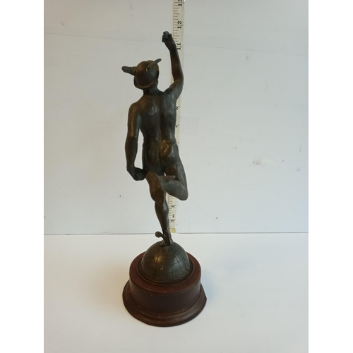 3 - Spelter Statue