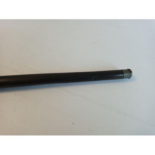 45 - Good Heavy Ebony Walking Cane