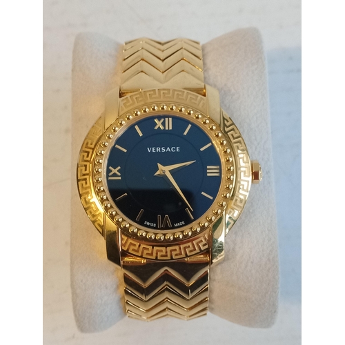 Genuine Versace Wrist Watch, Absolutely Mint, Never Worn. Works Perfectly