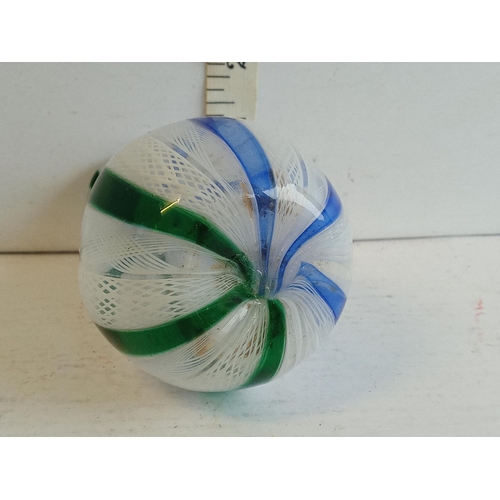 213 - Murano Air Twist Vase