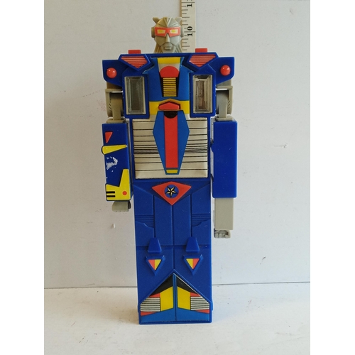 240 - 1980's Rare Transformable Robot Pen Tidy