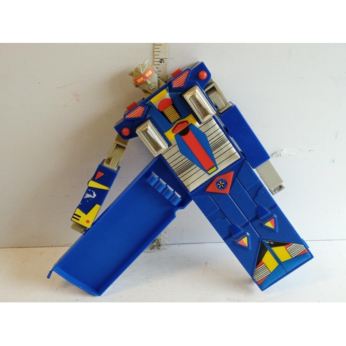 240 - 1980's Rare Transformable Robot Pen Tidy