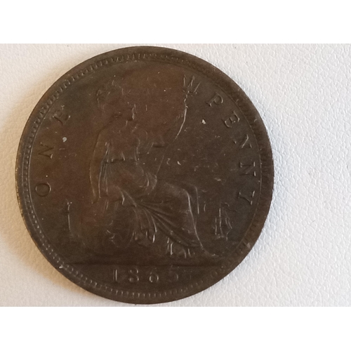 246 - 1865 Rare Penny