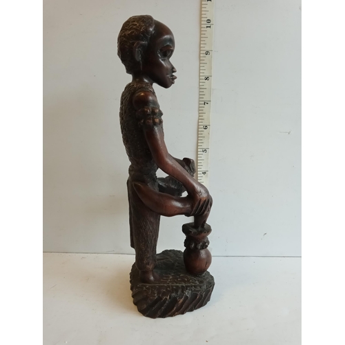 65 - African Carved Figure